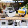 Theefun Bubble Machine: 750ML Metal Automatic Bubble Maker, Portable Professional