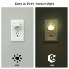 DEWENWILS 4pack Plug in Night Light 360° Rotation LED Nightlights