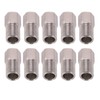 Stainless Steel Hydraulic Brake Hose Compression Nut 10pcs 8mm Screw