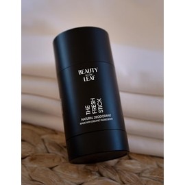 The Fresh Stick Natural Deodorant | Made in USA with Organic Ingredients | Aluminum-Free | 100% Vegan | Clean & Crisp Laundry Scent | Detoxifying Charcoal & Probiotic Odor Control Formula | 20% MORE