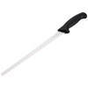 Mercer Culinary M23010 Millennia Black Handle, 10.3-Inch Granton Edge, Salmon,