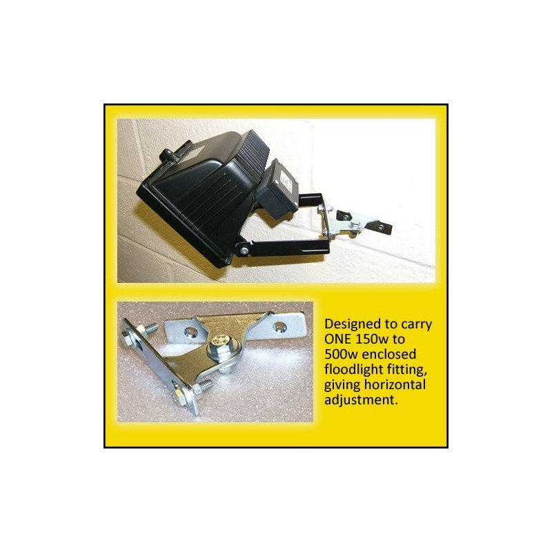 KRP1 Bracket for 150-500 watt floodlight fitting - complete with