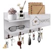 Gocokia Mail and Key Holder for Wall Decorative Mail Organizer