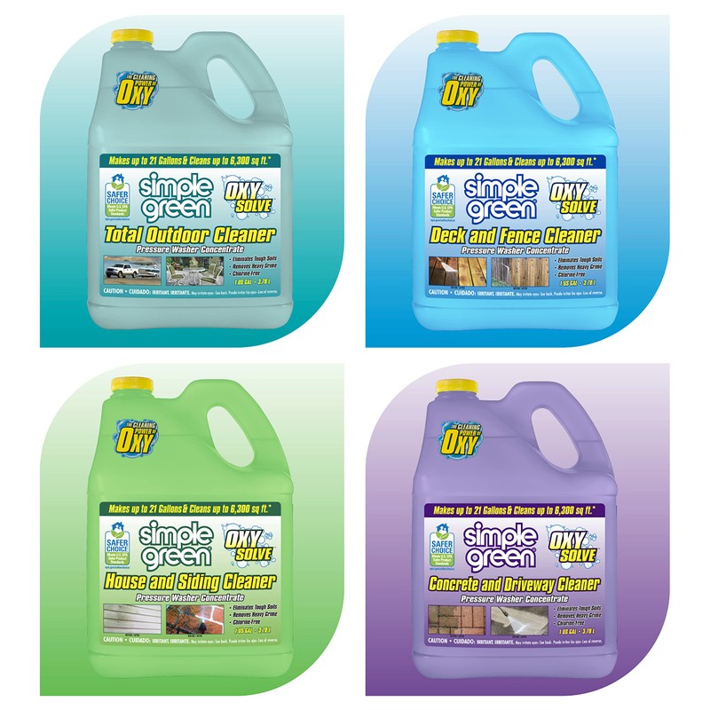 Simple Green Oxy Solve Total Outdoor Pressure Washer Cleaner –