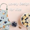 Pipoobear Kids Apron Adjustable Strap for Boys and Girls 100%