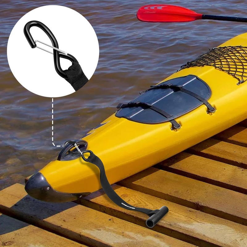 Quick Hood Loops,4 Pack Trunk Anchor Kayak Tie Downs with