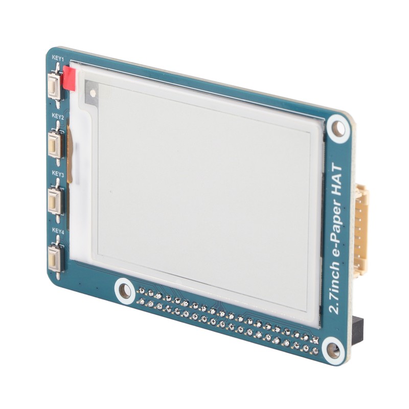 2.7inch EPaper HAT EInk Module 2color Display Board for Raspberry