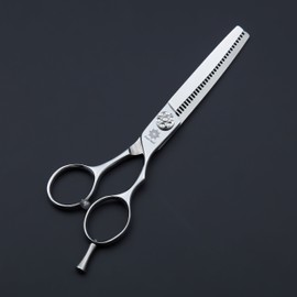 6.0 inch Professional Double teeth Barber Hair Thinning Scissor/Shear Hairdressing Blending Tools Perfect for Hair Stylist or Home Use (C-6.0 inch-European Style)
