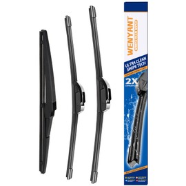 Wenyant 26"/20"/14" Windshield Wipers Compatible with Chrysler Pacifica 2017-2021 Front and Rear Wiper Blades for My Car Original Equipment Automotive Replacement (Set of 3)