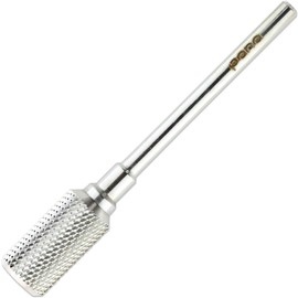 PANA Professional Pana Large Dome Top Barrel Carbide Bit 3/32" Shank Size (Fine, Silver)