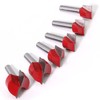 6-Piece Floor Cleaning Cutter Set 8 mm Shank Planer Cutter