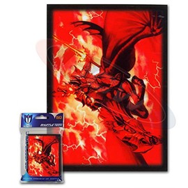 100 Black Crusade Deck Protectors Max Protection Shuffle Tech Art Sleeves 2-Packs - Standard Size