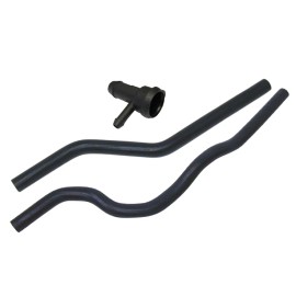 URO/GENUINE Set of 2 Heater Hoses w/ Connector for JAGUAR XJ8  XK8 XKR