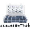 Dsnaduo 160 PCS Black Automotive Rubber Bumper Assortment, Rubber Stop