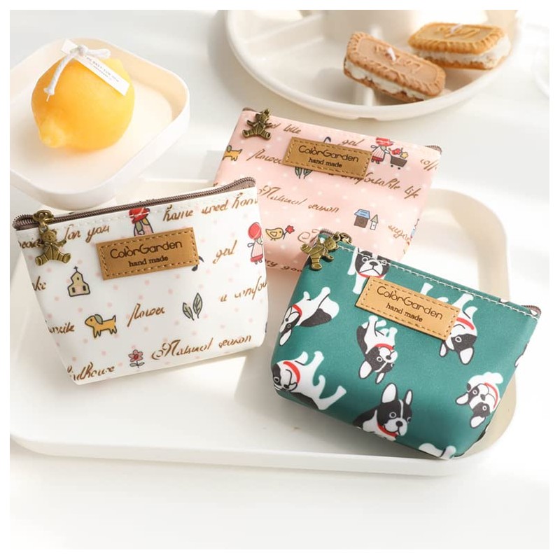 loco animo Pouch with Gusset S Size Lightweight Small Accessory