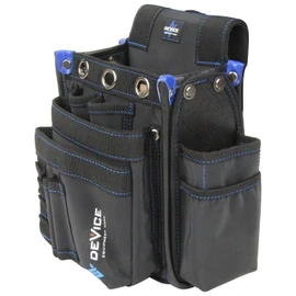 SK11 DEVICE DVC-KZ15 Waist Bag, 3 Tiers, Side Pockets