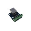 RJ11 6P6C Connector Breakout Board Module RA Screw terminals