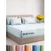 Extra Deep Split King Sheet Set - 7 Piece Breathable