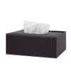Qchomee PU Leather Tissue Paper Box Cover with Remote Control