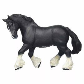 Papo Black Shire Horse Animal Figure 51517 NEW IN STOCK