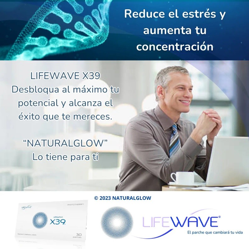 30 Parches - Lifewave X39 - Regenera Tus Células Madres
