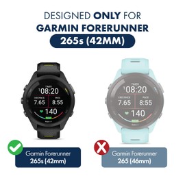 ArmorSuit 6 Pack for Garmin Forerunner 265s (42mm) Anti-Glare Screen Protector MilitaryShield Matte Film - Made in USA [NOT for Garmin Forerunner 265]