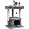 SYANDLVY Cat Tree for Indoor Cats Large Adult, Modern Activity