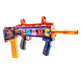 SHOT XSHOT Skins Pro Series 1 Pac-Man Long Blaster by ZURU with 40 Darts, Air Pocket Technology Darts and Dart Storage, Outdoor Toy for Boys and Girls, Teens and Adults
