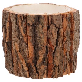 2Pcs Wood Tree Pencil Holder Funny Pen Cup Rustic Pencil Case Stationery Organizer Makeup Brush Container for Desktop Home Office