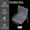 BENECREAT 6 Piece Set Rectangle Small Round Case Accessory Case
