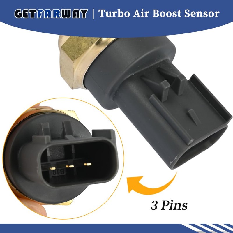 Getfarway Turbo Air Boost Lift Sensor 23535663 Compatible with Detroit
