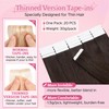 SEGO Pro Tape in Hair Extensions Human Hair Thin Tape