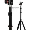 Photecs Pro-S Tripod Extension, Adjustable Mini Monopod 23.5 cm, Camera