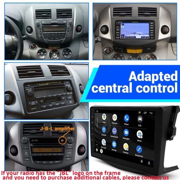 Leeocar For Toyota RAV4 2006 2007-2012 9'' Android 13 Car