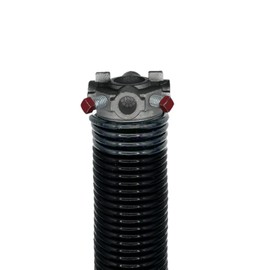 Alcan Garage Door Torsion Spring 218x1.75x33 Springs for Garage Door Repair | Left Hand Wound Replacement for Right Side of Garage (Black Cone)