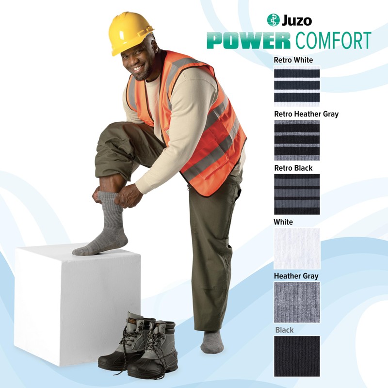 Juzo Power Comfort Knee High Compression Sock, 15-20 mmHg –