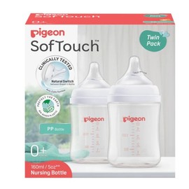 Pigeon Softouch III Bottle PP 160ml (Twin Pack)