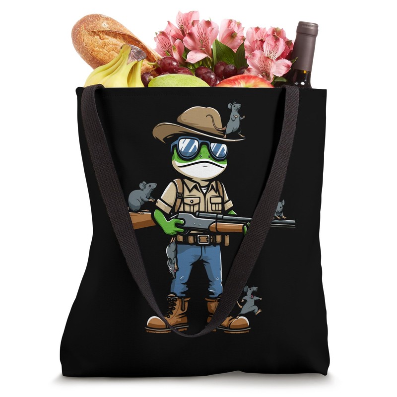 Pest Control Frog Tote Bag