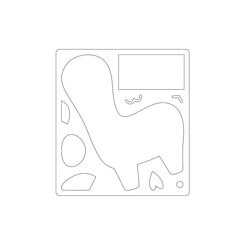 Sizzix Bigz Die Llama - Multi-Colour, One Size