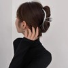 HAPVITAL Hair Claw Hair Clip, Office, Simple, Hair Accessory, Hair