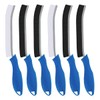 TQRR Hard Bristle Crevice Cleaning Brush-Thin Gap Scrub Brush, Small
