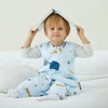 Duomiaomiao Elephant 1.5TOG Sleeping Bag with Feet, Baby 6-12 Months,