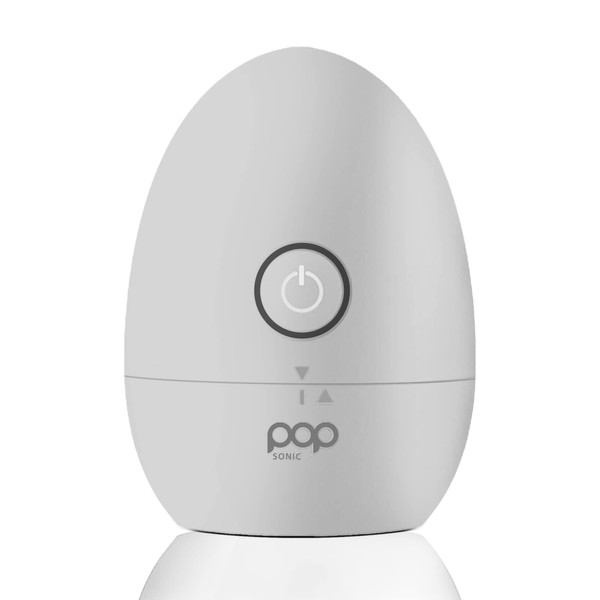 Moon Shaver by Pop Sonic | The Face & Body Shaver Experience Smooth Silky Skin - Blanco