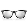 SIROKO - Recycled Oxford Sunglasses - Black/Silver Grey, Black/Silver Grey,