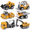 Kid Diecast Metal Cars Engineering Vehicles Set,Construction Toys for Boys