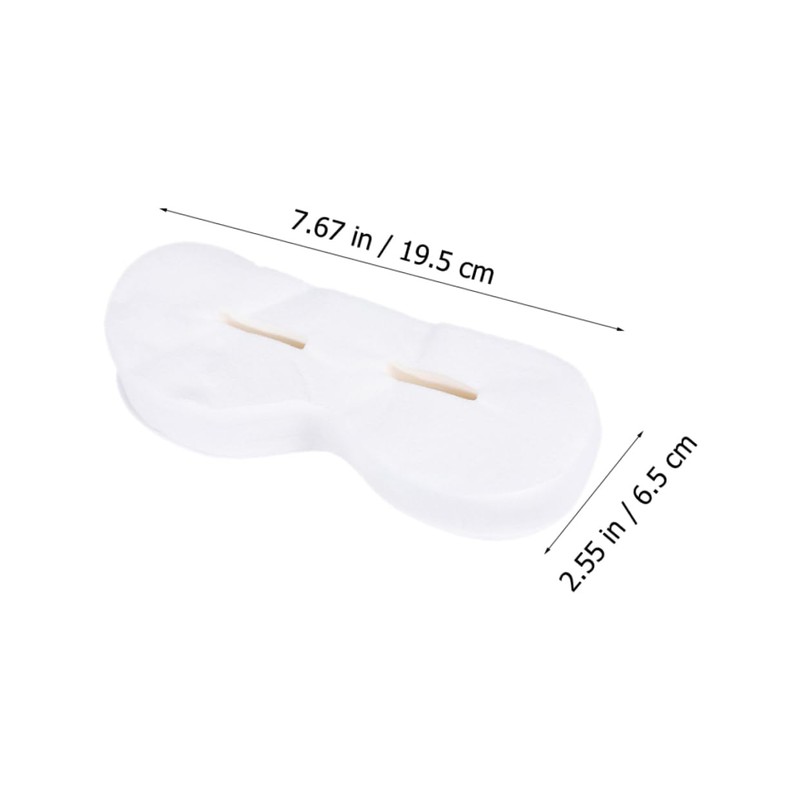 FRCOLOR 200pcs Disposable Eye Mask Paper Eye Care Mask for