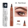 Eyebrow Pencil, Waterproof and Sweat-proof, Never Fade, Long Lasting Effect