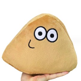 Alien Pou Plush Toy, 22cm Kawaii Alien Stuffed Plush Doll Game Plush Animal Pou Doll, Alien Plushie Stuffed Animal for Girl Boy Children's Gift