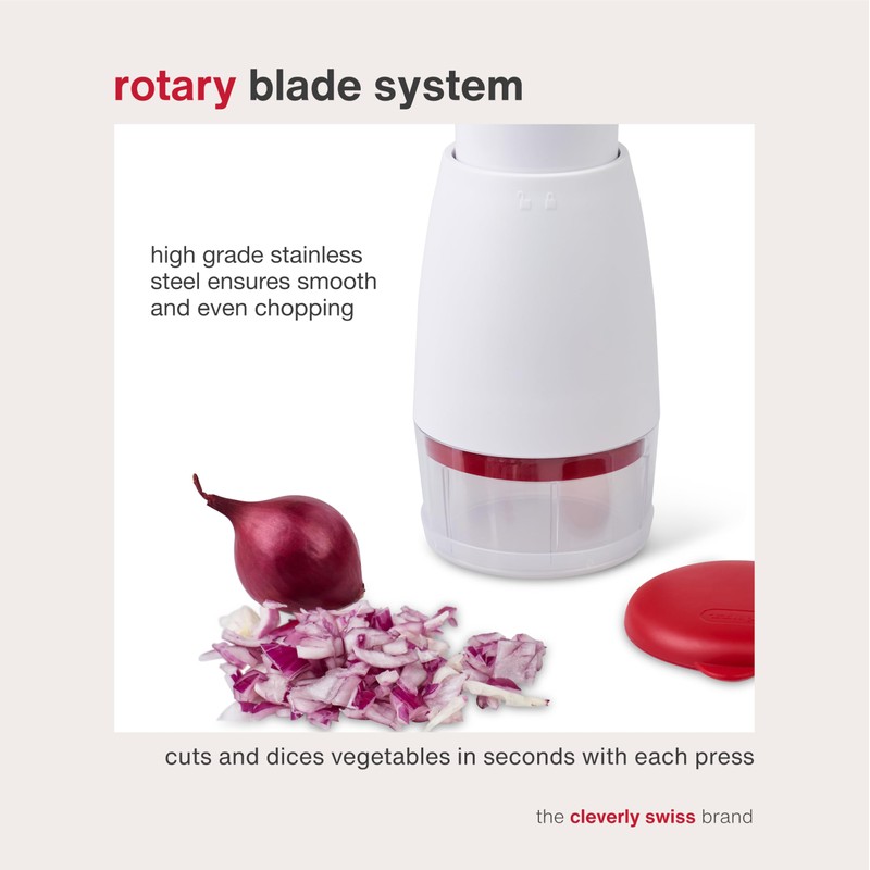 Zyliss Zick Zick Classic Food Chopper - Manual Food Chopper