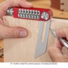 Woodpeckers Sliding Bevel Gauge, 4 Inch, Sliding T-Bevel for Woodworking,